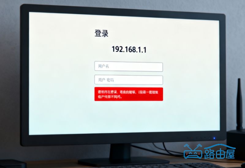 192.168.1.1无法登录，用户名或密码错误的处理方法