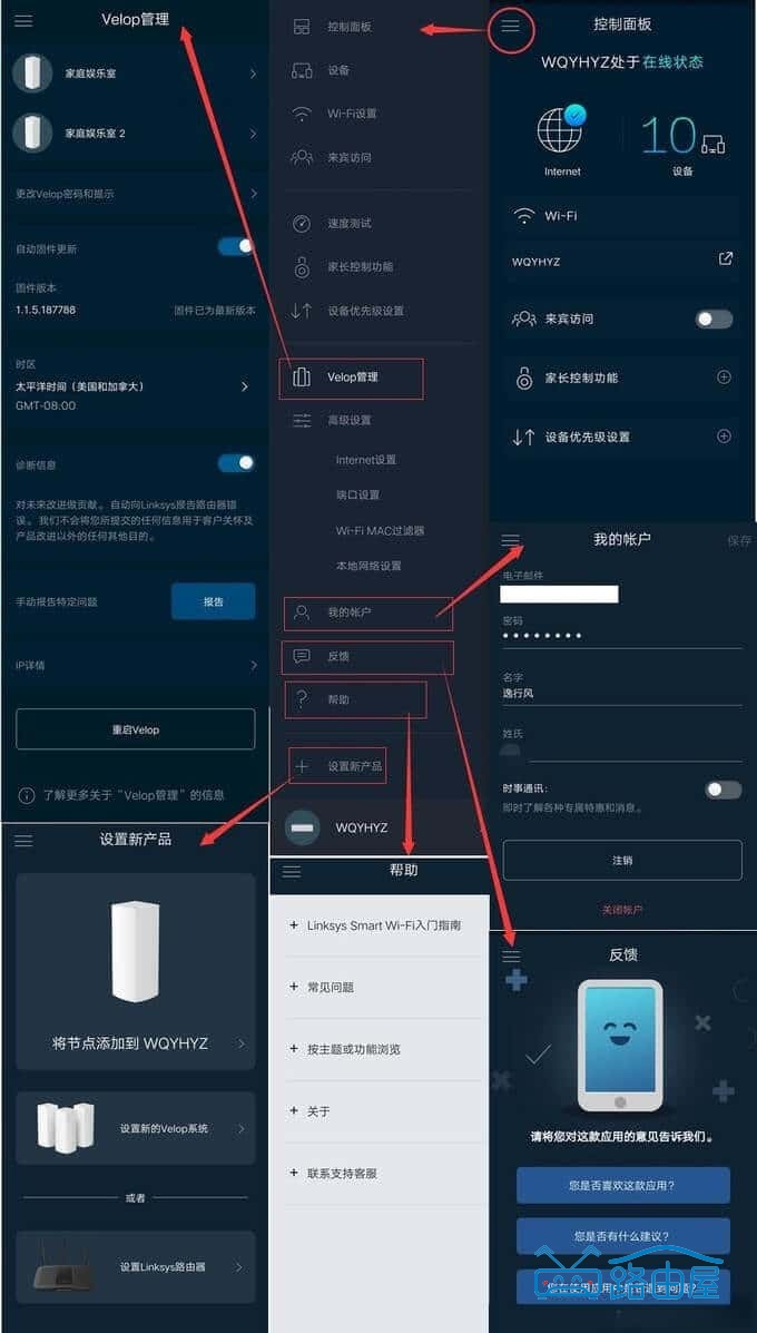 Linksys 领势 Velop 双频 AC3900M Mesh 路由器 大户型别墅免布线 全屋 WiFi 无死角