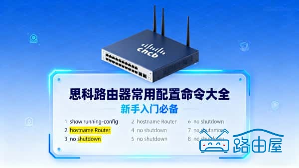 思科路由器常用配置命令大全：新手入门必备